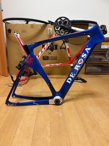 Telaio bici strada rosa - telaio,