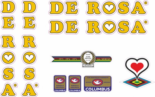 Adesivi telaio rosa - adesivi, de