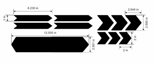Kit decalcomanie accento